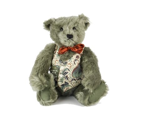 A Steiff Limited Edition for Harrods Victorian Musical Bear, 849 of 2000, musical playing ‘The Thieving Magpie’, in original 