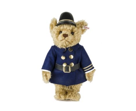 A Steiff Limited Edition for North America Police Commissioner Bear, 24 of 1500, with tag certificate signed by Tweed Rooseve