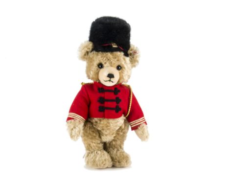 A Steiff Limited Edition for FAO Schwarz Toy Soldier Bear 1996, 306 of 1500, in original bag with tag certificate and FAO Sch