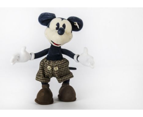A Steiff Limited Edition for la maison de Donaldson Mickey Mouse, 448 of 2000, in original box with certificate, 1997 (box wi