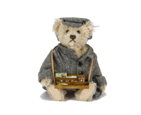 A Steiff Limited Edition for Wertheim Berliner Milieu Teddybär Hausierer, 655 of 1500, in original box with certificate, 2000