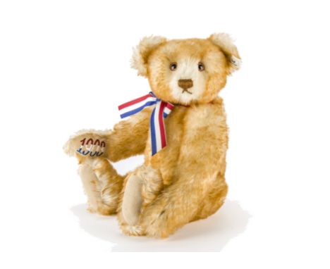 A Steiff Limited Edition for the USA Alice teddy bear, named after Theodore Roosevelt’s oldest daughter, 274 of 5000, in orig