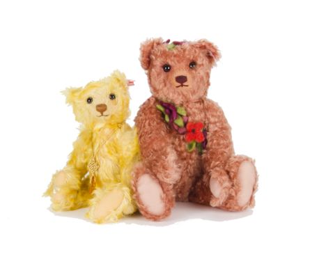 Two Steiff Limited Edition Teddy Bears: Club Edition for 2007 Marianne Meisel Teddy Bear, 1969 for the year; and an exclusive