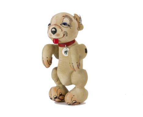A Steiff Limited Edition Bonzo 1927 Replica, 391 of 750, in original box with certificate, 2009