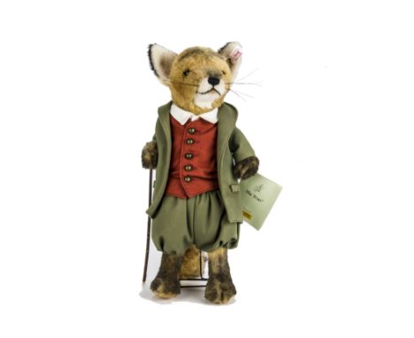 A Steiff Limited Edition Beatrix Potter’s Mr Tod, 594 of 1500, in original box with tag certificate, 2007