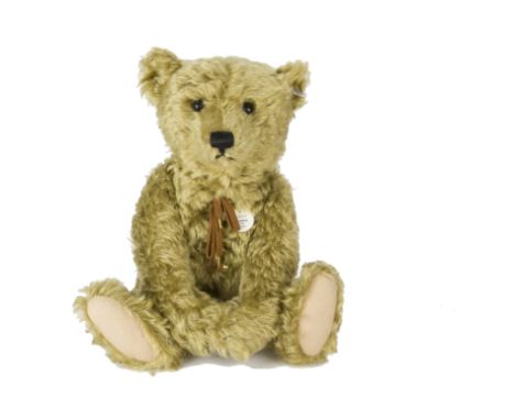 A Steiff Limited Edition Teddy Bear with hot-water bottle 1907, 238 of 3000, in original box with certificate, 2001
