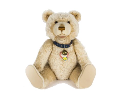 A large Steiff Limited Edition Teddy Baby 1949, 146 of 1500, in original box with certificate, 2001