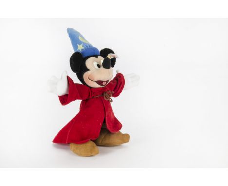 A Steiff Limited Edition Fantasia Mickey Mouse Sorcerer’s Apprentice, 50 limited for 2000, in original box with tag certifica