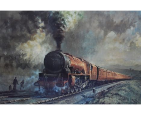 After Alan Fearnley (b.1942, British), a coloured print, 'The Duchess of Buccleuch', signed to the lower right, a limited edi