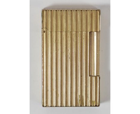 Dupont de Paris, a gold plated gas lighter 