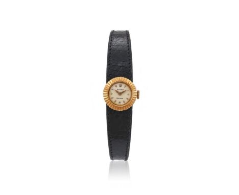 Y ROLEX, CHAMELEON, REF. 8788 A LADY'S GOLD COLOURED WRISTWATCH WITH INTERCHANGEABLE STRAPS, NO. 259519, CIRCA 1957Movement: 