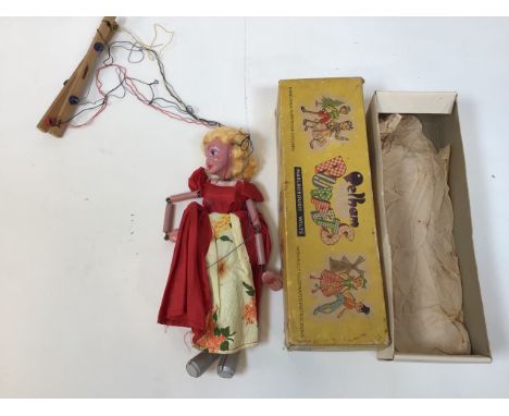A Pelham Puppet of Cinderella. Standard puppet. In box. 