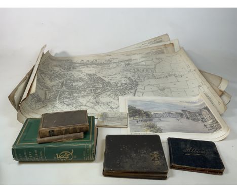 12 Vintage Ordnance survey mainly  of Somerset including Taunton Priory Ward 1930, Her Majestyâ€™s Military Prison together w