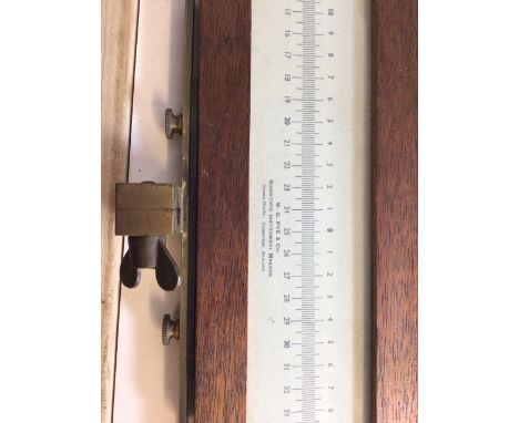 A Galvanometer display by W.G Pye and Co Scientific instrument maker