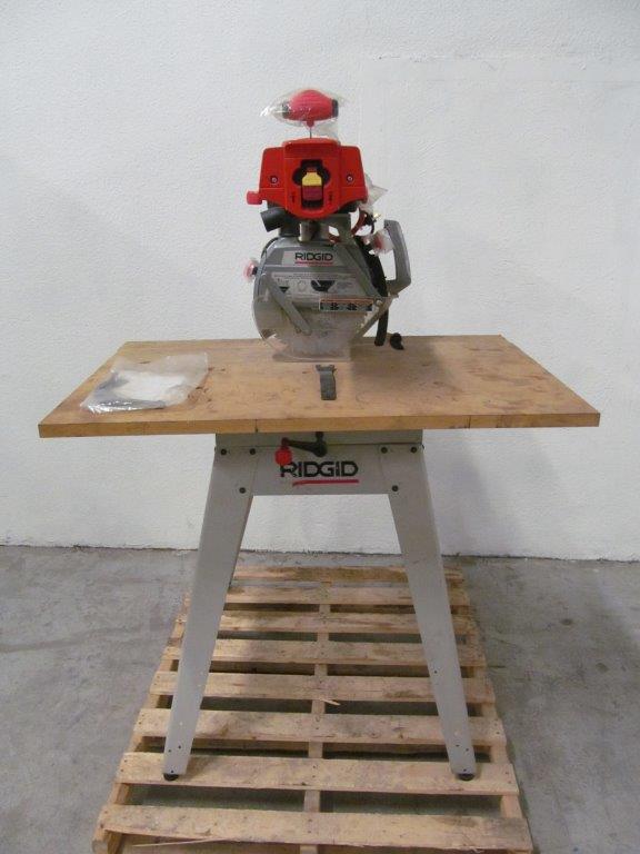 Ridged R5 Machine RIDGID RADIAL ARM SAW MODEL: RS10000, 10