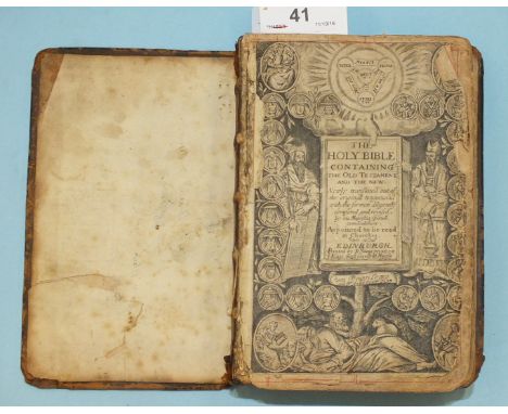 The Holy Bible Containing the Old Testament and the New. Newly translated out of the originall tongues and with the former di