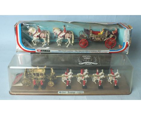 Corgi, 41, 1902 State Landau and Crescent Silver Jubilee State Coach, both boxed, (2).