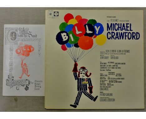 Billy(LP)-1974 CBS S70133(stereo), original cast recording of musical adapted by Dick Clement and Ian LaFrenais from Billy Li