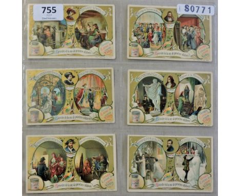 Liebig-1904-Celebrated painters, set (6) VG/Ex, wonderful set Rembrandt,Durer,Rubens,Raphael etc(S7711)