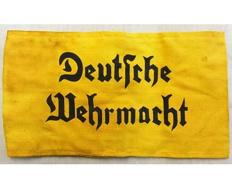 German WWII 'Army Helpers' armband, see T&C's