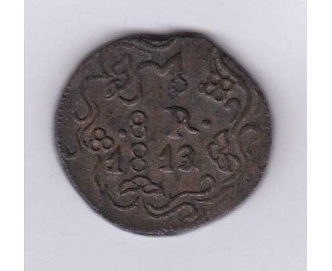Mexico (Revolutionary Coinage) 1813 Sud (lighter coinage) GVF/NEF
