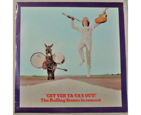 Rolling Stones -Get Yer Ya-Ya's Out!(LP)-1970 Decca SKL 5065, first pressing with fully laminated sleeve front and back, with