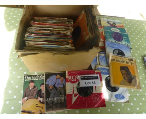 Records : Nice lot of early 1960's singles and a few EP's x 150, nearly all in original sleeves, good/vg+, incl R Stones, Lit