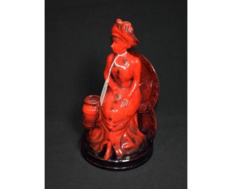 A Peggy Davis model of Hannah Barlow, signed her son