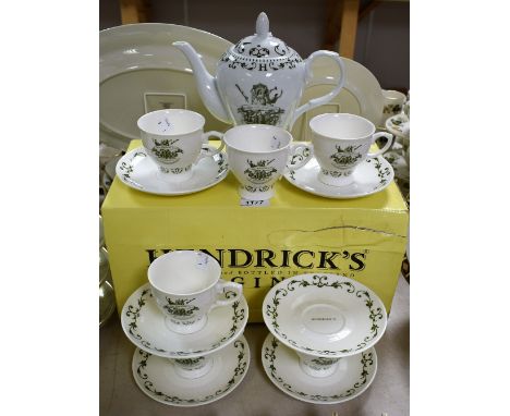 A Hendricks Gin tea service