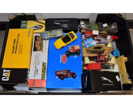 Model Cars - a Burago Bugatti Type 59 (1934), boxed; Lledo RAF Ground Crew Support Set, The Battle of Britain, boxed; Jaguar 