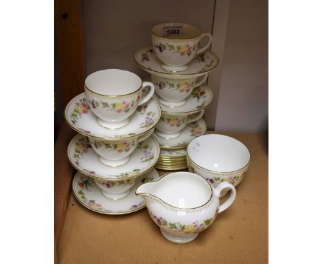 A Wedgwood Mirabelle six setting tea service