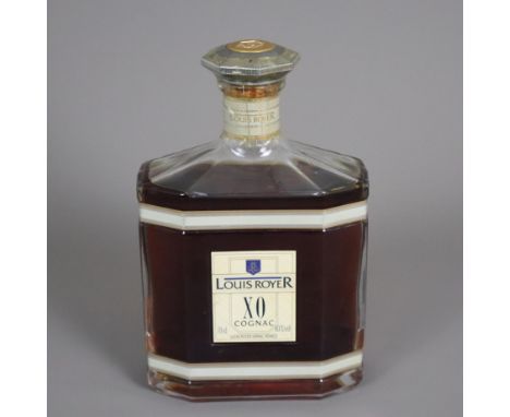 Cognac - Louis Royer X.O Cognac, France, 70 cl, 40%, Füllstand: Low Shoulder