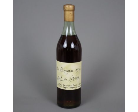 Armagnac - 1934 Paul du Vignau Vintage Armagnac, France, 70 cl, 40%, Füllstand: Top Shoulder, In Holz Box