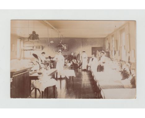 Postcards, Hospitals, a selection, RP's and printed, various locations including Norwich, Birmingham University (Military), M