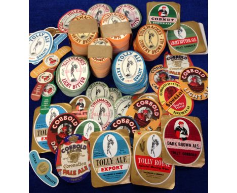 Beer labels, approx. 2000 various Tollemache labels, in varying amount of heavy duplication including County Brown, Brown Ale