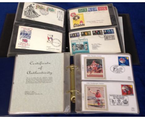 First Day Covers, good collection in album, 1960's, approx. 100, mainly GB issues inc. Scout Jamboree, Shakespeare, Battle of