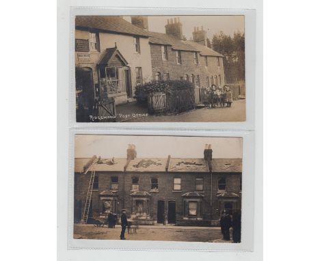 Postcards, an RP collection of approx. 95 mainly UK topographical cards including Ridgewood P.O, Explosion at Woolwich Arsena