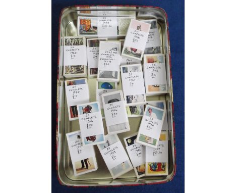 Trade cards, a collection of 20 complete sets inc. Kane Cricketers 1956 1st & 2nd Series, Morning Food Test Cricketers, Barra