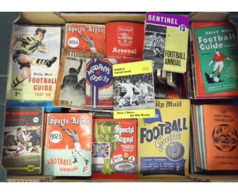 Football annuals & handbooks. Good selection of small format annuals inc. Murphy’s 36-7, Littlewoods 36-7, Daily Worker 46-7 