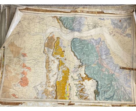 7 geological Ordnance Survey maps of Lincolnshire&nbsp;