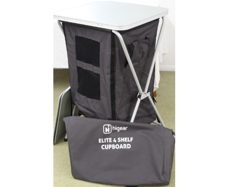 Hi Gear Elite four shelf collapsible cupboard for camping