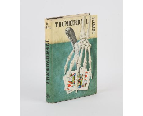 James Bond Thunderball  Ian Fleming first edition, first impression Hardback book with dust jacket price clipped, Published b