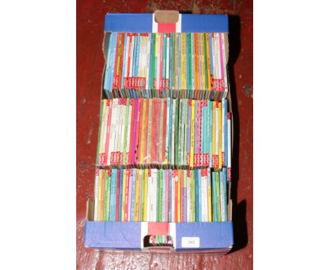 A box of Ladybird books to include Disney, Thomas the Tank Engine, Peppa Pig etc.