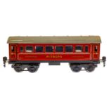 Märklin Mitropa Schlafwagen 1753 G, Spur 0, CL, mit Inneneinrichtung und 4 AT, versch. Radsätze,