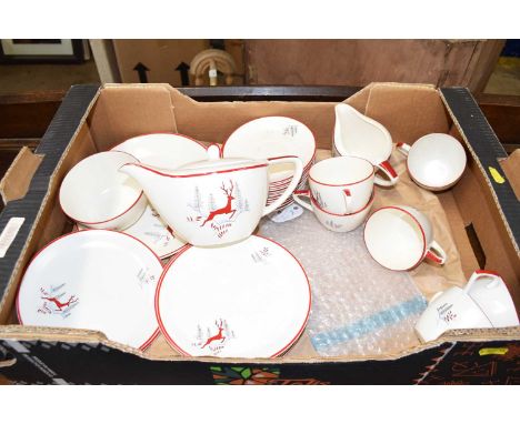 Crown Devon tea wares