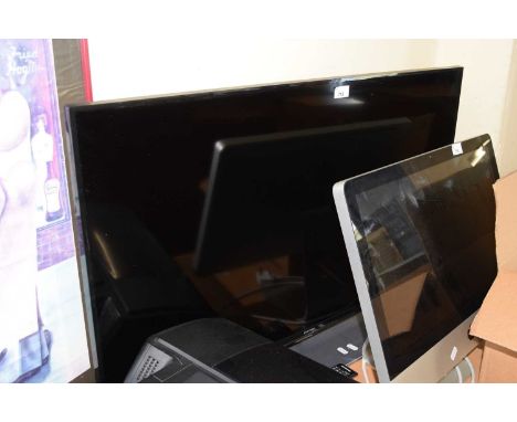 A Samsung flat screen TV