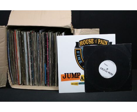Vinyl - Over 80 Rock, Pop &amp; Soul 12" singles to include House Of Pain, Rolling Stones, Dr Dre, Blackalicious, Michael Jac