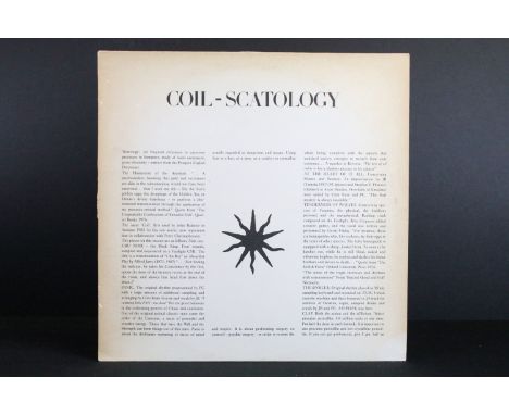 Vinyl - Coil ‎– Scatology. Original UK 1985 2nd edition pressing, Force &amp; Form / K.422 ‎– FFK1. VG+ / EX 