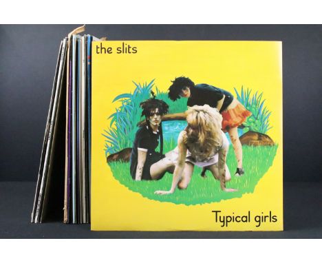 Vinyl - 22 Punk and New Wave 12” singles to include: The Slits – Typical Girls (Island - WIP 6505, UK 1979), The Slits – The 