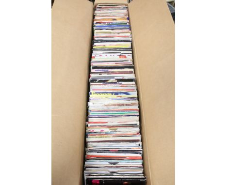 Vinyl - Over 300 7" singles spanning genres and decades featuring mainly rock, pop &amp; soul to include Kate Bush, Bruce Spr